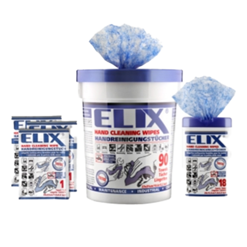 德國 Elix 黑手洗手濕紙巾/包